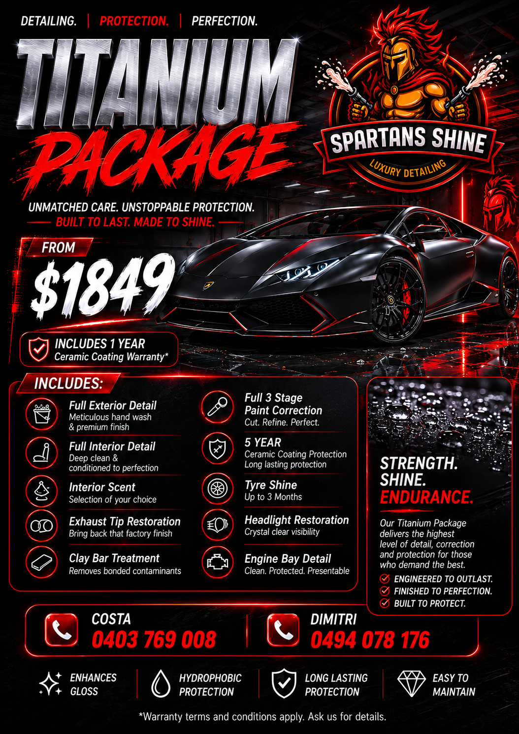 Titanium package